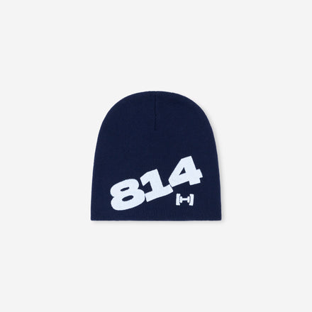 814 NAVY SKULLCAP